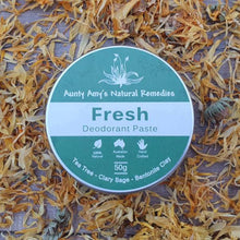 Load image into Gallery viewer, Fresh Deodorant Paste - aunty-amys.myshopify.com